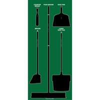 Ultra Aluma-Lite Dry Shadow Board (English Only) Les Fournitures Industrielles Méga