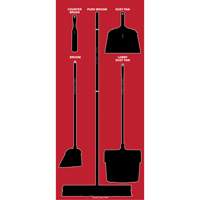 Ultra Aluma-Lite Dry Shadow Board (English Only) Les Fournitures Industrielles Méga