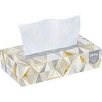 Papier-mouchoir Kleenex - &eacute;tui pratique, 2 pli, 7,8" lo x 8,3" la, 125 feuilles/boîte Les Fournitures Industrielles Méga