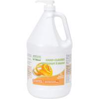 Orange Hand Cleaner, Cream, 4 L, Jug, Orange Les Fournitures Industrielles Méga