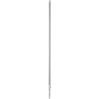 Handle, Broom/Scraper/Squeegee, White, Telescopic, 62" - 113" L Les Fournitures Industrielles Méga