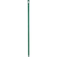 Manche ultra hygi&eacute;nique, Balai/Grattoir/Raclette, Vert, Ergonomique, 59" lo Les Fournitures Industrielles Méga