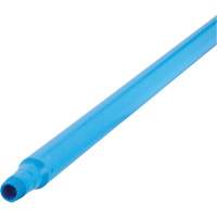 Manche ultra hygi&eacute;nique, Balai/Grattoir/Raclette, Bleu, Ergonomique, 59" lo Les Fournitures Industrielles Méga