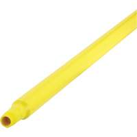 Manche ultra hygi&eacute;nique, Balai/Grattoir/Raclette, Jaune, Ergonomique, 59" lo Les Fournitures Industrielles Méga