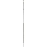 Handle, Broom/Scraper/Squeegee, White, Standard, 59" L Les Fournitures Industrielles Méga
