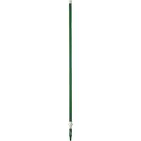 Deck Scrub Handle, Brush/Pad Holder, Green, Telescopic, 62"-113" L Les Fournitures Industrielles Méga