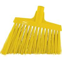 T&ecirc;te de balai oblique, Crins Extra-ferme, 12", Polyester, Jaune Les Fournitures Industrielles Méga