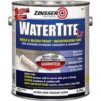 Peinture &agrave; l'&eacute;preuve de l'eau Mold & Mildew-Proof Watertite LX, 3,78 L, Gallon, Blanc Les Fournitures Industrielles Méga