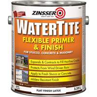 Couche primaire et de finition flexible et r&eacute;sistante aux intemp&eacute;ries Watertite, 3,55 L, Gallon, Blanc Les Fournitures Industrielles Méga