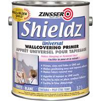 Couche primaire universelle pour murs Shieldz, 3,7 L, Gallon, Blanc teintable Les Fournitures Industrielles Méga