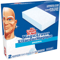 Magic Eraser Scrubbing Sponges, Scrubbing, 2-3/10" W x 4-3/5" L Les Fournitures Industrielles Méga