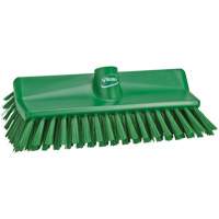 Brosse surfaces hautes et basses, Soies Moyen, Longueur de 10-1/4", Vert Les Fournitures Industrielles Méga
