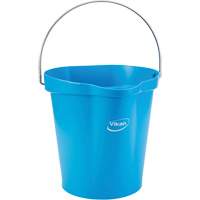 Seau pour l'hygi&egrave;ne des aliments, Bleu, 3 gal. US Les Fournitures Industrielles Méga