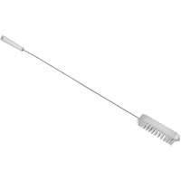 Brosse avec manche flexible, Soies Moyen, Longueur de 36", Blanc Les Fournitures Industrielles Méga