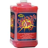 Nettoyant surpuissant pour les mains Cherry Bomb, Pierre ponce, 3,78 L, Bouteille, Cerise Les Fournitures Industrielles Méga