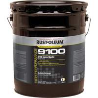 9100 System DTM Epoxy Mastic Base, Safety Orange, 5 gal., Pail Les Fournitures Industrielles Méga