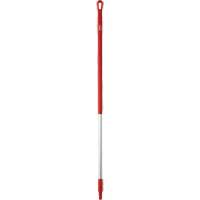 Handle, Broom/Scraper/Squeegee, Red, Standard, 51" L Les Fournitures Industrielles Méga