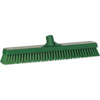Deck & Wall Scrub Brush, Stiff Bristles, 19", Polyester, Green Les Fournitures Industrielles Méga