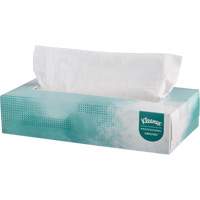 Papiers-mouchoirs Naturals de Kleenex, 2 pli, 8,4" lo x 8" la, 125 feuilles/boîte Les Fournitures Industrielles Méga