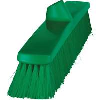 ColorCore Push Broom, Fine Bristles, 24", Polypropylene, Green Les Fournitures Industrielles Méga