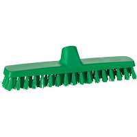 Brosse &agrave; r&eacute;curer ColorCore pour murs, Soies Ferme, Longueur de 12", Vert Les Fournitures Industrielles Méga