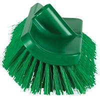 Brosse &agrave; angle double ColorCore pour surfaces hautes et basses, Soies Ferme, Longueur de 10", Vert Les Fournitures Industrielles Méga
