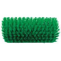 Brosse &agrave; angle double ColorCore pour surfaces hautes et basses, Soies Ferme, Longueur de 10", Vert Les Fournitures Industrielles Méga