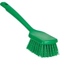 Brosse &agrave; manche court ColorCore, Soies Ferme, Longueur de 12", Vert Les Fournitures Industrielles Méga