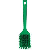 Brosse &agrave; manche court ColorCore, Soies Ferme, Longueur de 12", Vert Les Fournitures Industrielles Méga