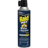 Raid&reg; Max&reg; Wasp & Hornet Foam Bug Killer, 500 g, Aerosol Can, Solvent Base Les Fournitures Industrielles Méga