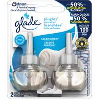 Recharge Glade Branch&eacute;es huile parfum&eacute;e, Lessive fraîche , Cartouche Les Fournitures Industrielles Méga