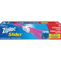 Sacs d'emballage &agrave; glissi&egrave;re Ziploc Les Fournitures Industrielles Méga