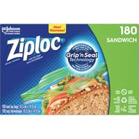 Sacs &agrave; sandwichs Ziploc Les Fournitures Industrielles Méga