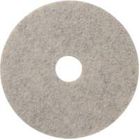Combo Floor Pads, 19", Buffing/Burnishing, Beige Les Fournitures Industrielles Méga