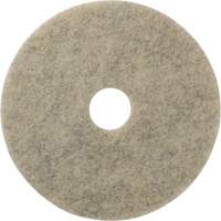 Porko Plus Floor Pads, 19", Buffing/Burnishing, Beige Les Fournitures Industrielles Méga