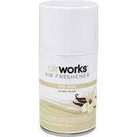 AirWorks&reg; Metered Air Fresheners, Very Vanilla, Aerosol Can Les Fournitures Industrielles Méga