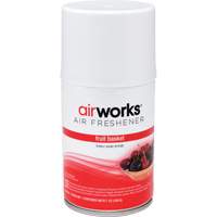 AirWorks&reg; Metered Air Fresheners, Fruit Basket, Aerosol Can Les Fournitures Industrielles Méga