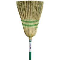 Balai de paille &agrave; usage l&eacute;ger, Six cordes, Manche Bois Les Fournitures Industrielles Méga