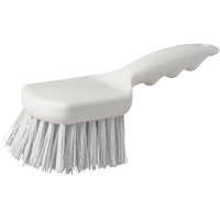 Brosse &agrave; chaudron &agrave; manche court, 9" l, Soies Polypropyl&egrave;ne, Blanc Les Fournitures Industrielles Méga