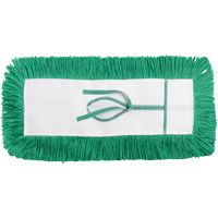 Vadrouille &agrave; &eacute;pousseter Static-H, Style &agrave; attacher, Nylon, 18" lo x 5" la Les Fournitures Industrielles Méga