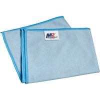 Window Cleaning Cloth, Microfibre, Blue Les Fournitures Industrielles Méga
