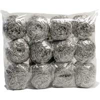 Stainless Steel Scouring Puff, 3" L x 3" W Les Fournitures Industrielles Méga