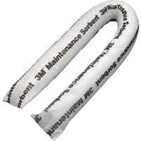 Maintenance Sorbent Mini-Boom, Universal, 4' L x 3" W, 15.6 gal Absorbancy Les Fournitures Industrielles Méga