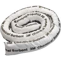 Chemical Sorbent Mini-Boom, Hazmat, 8' L x 3" W, 15.5 gal Absorbancy Les Fournitures Industrielles Méga