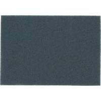 Floor Pad, 14" x 20", Cleaning/Scrubbing, Blue Les Fournitures Industrielles Méga