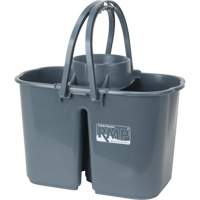 Mop Pail & Wringer, Strainer, 3.75 US Gal.(15 Quart), Grey Les Fournitures Industrielles Méga