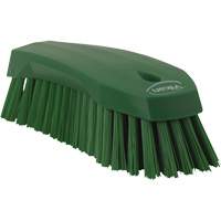 Grande brosse &agrave; main oblique, Soies Ferme, Longueur de 8", Vert Les Fournitures Industrielles Méga