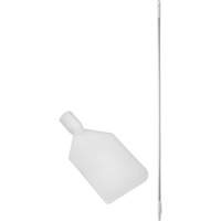 Paddle Scraper with Handle, White, 4-1/3" W x 59" L Les Fournitures Industrielles Méga