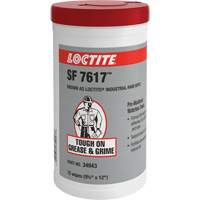 SF 7617 Industrial Hand Wipes, 75 Wipes, 12" x 9-1/2" Les Fournitures Industrielles Méga