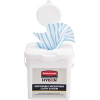 Microfibre Cloth Charging Bucket, White Les Fournitures Industrielles Méga